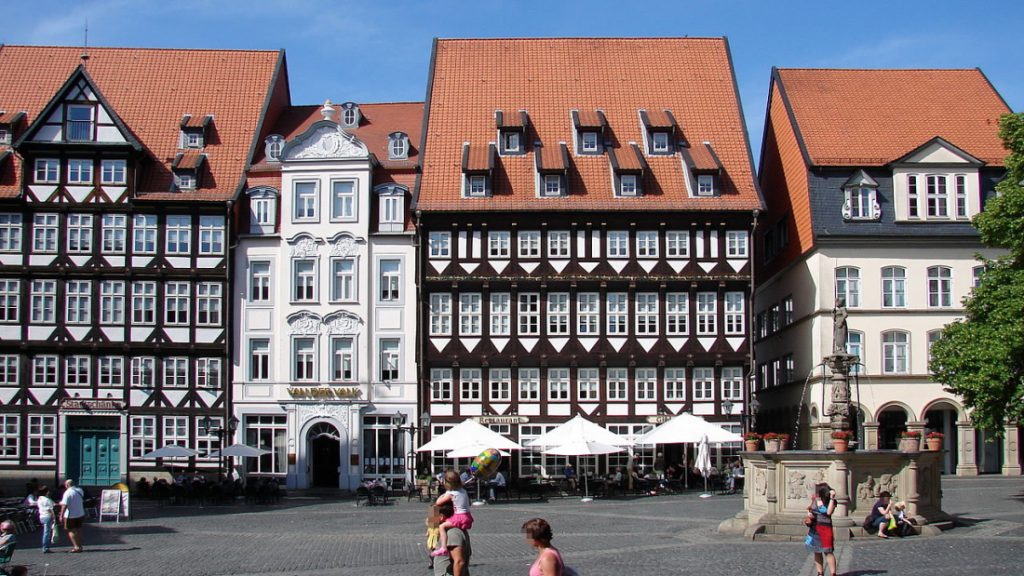 Hildesheim is een ongelooflijk mooie stad in Duitsland