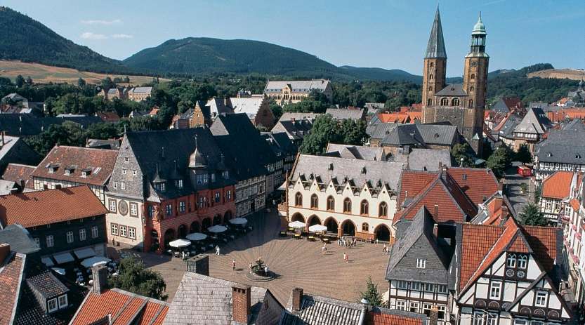 Goslar ist eine alte Stadt in Mitteldeutschland