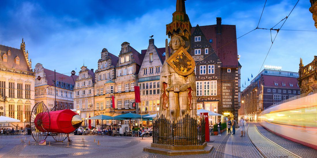 Bremen ist eine Stadt im Nordwesten Deutschlands