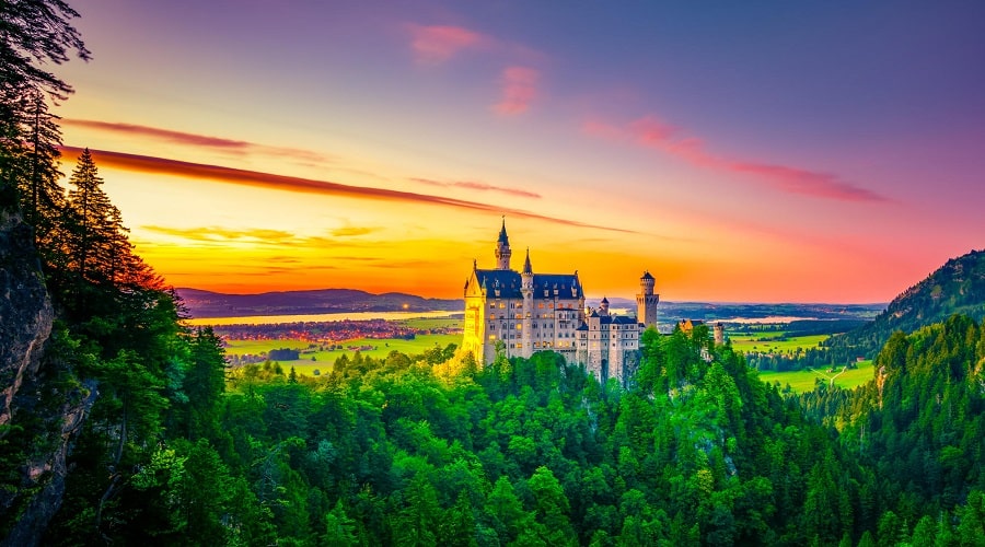 Historic Schloss Neuschwanstein 