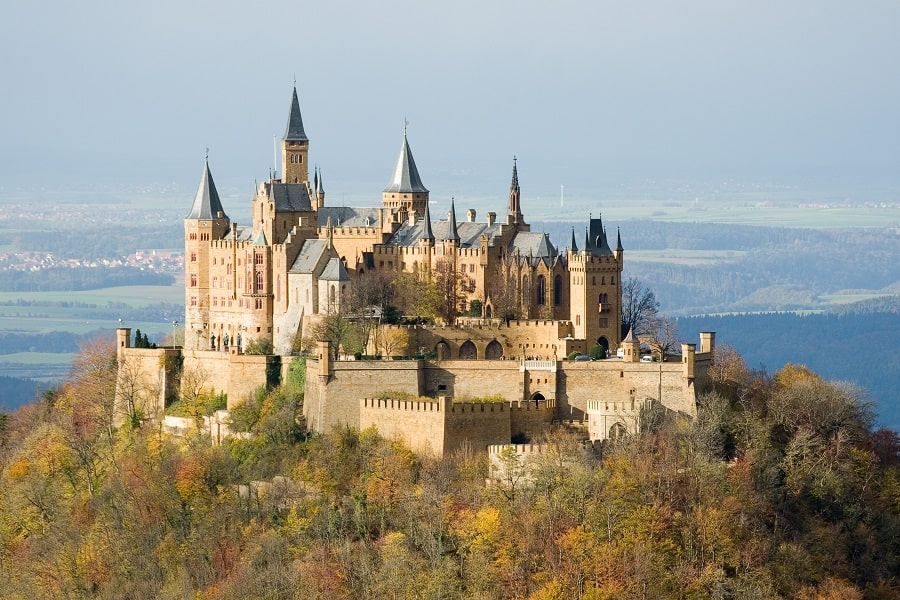 Hohenzollern Castle on the hill -Preview