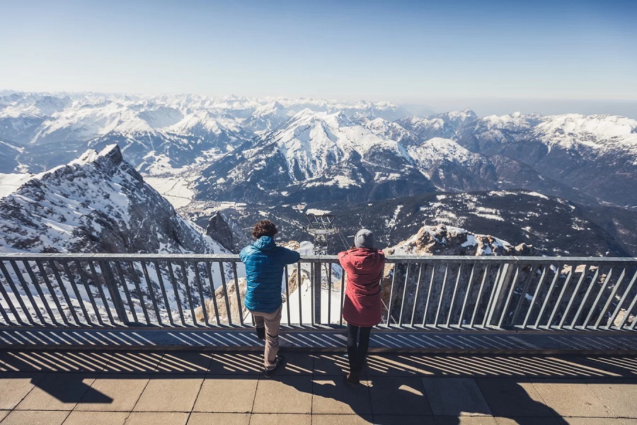 csúcsra vezető zugspitze utazói kalauz