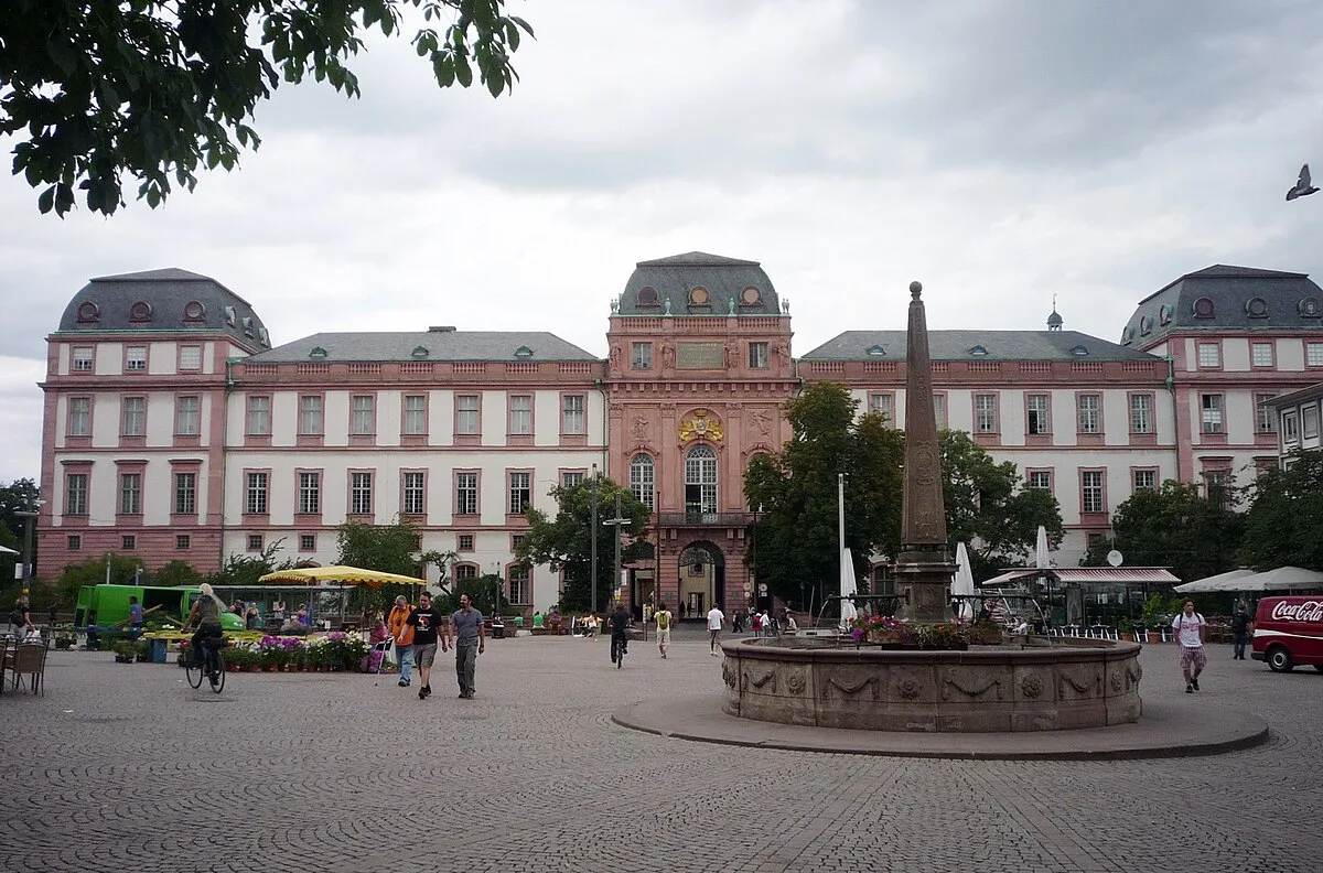 Blick auf Darmstadt