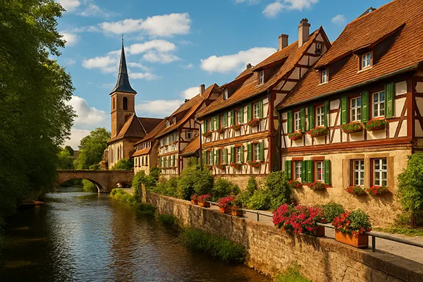 Historische deutsche Gasse