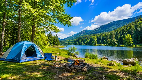 Camping am See